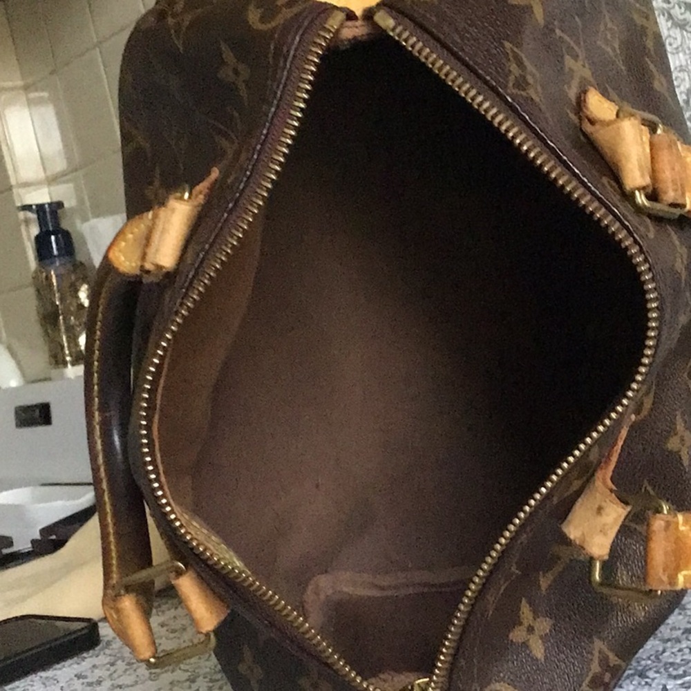 Louis Vuitton Brown Mini Bag with Signature Monogram - Picture 6 of 10